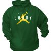 High Flying Air Jordy 87 Pack Pride Green Football Hoodie - 2XL-0