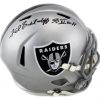 Fred Biletnikoff Autographed/Signed Oakland Raiders Riddell Full Size NFL Helmet with "SB XI MVP" Inscription-0