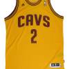 Kyrie Irving Signed Cleveland Cavaliers Yellow Adidas Swingman NBA Jersey - Panini-12671