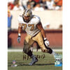 Willie Roaf Signed New Orleans Saints Unframed 8x10 NFL Photo with "HOF 2012" Inscription - Black Ink
