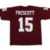 Dak Prescott Signed Mississippi State Custom Maroon Jersey