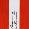 Jason Witten Signed Tennessee Volunteers Framed Orange Custom Jersey-17044
