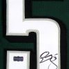Donovan McNabb Signed Framed Philadelphia Eagles Green Custom Jersey-24244