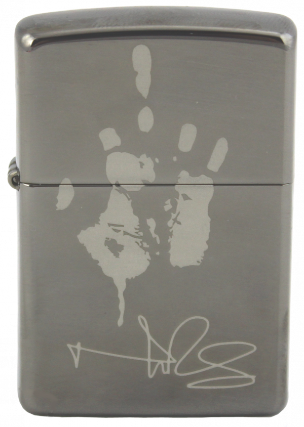 Norman Reedus Exclusive Zippo Lighter - Chrome-0