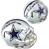 Ezekiel Elliott & Dak Prescott Signed Dallas Cowboys Speed Authentic NFL Helmet