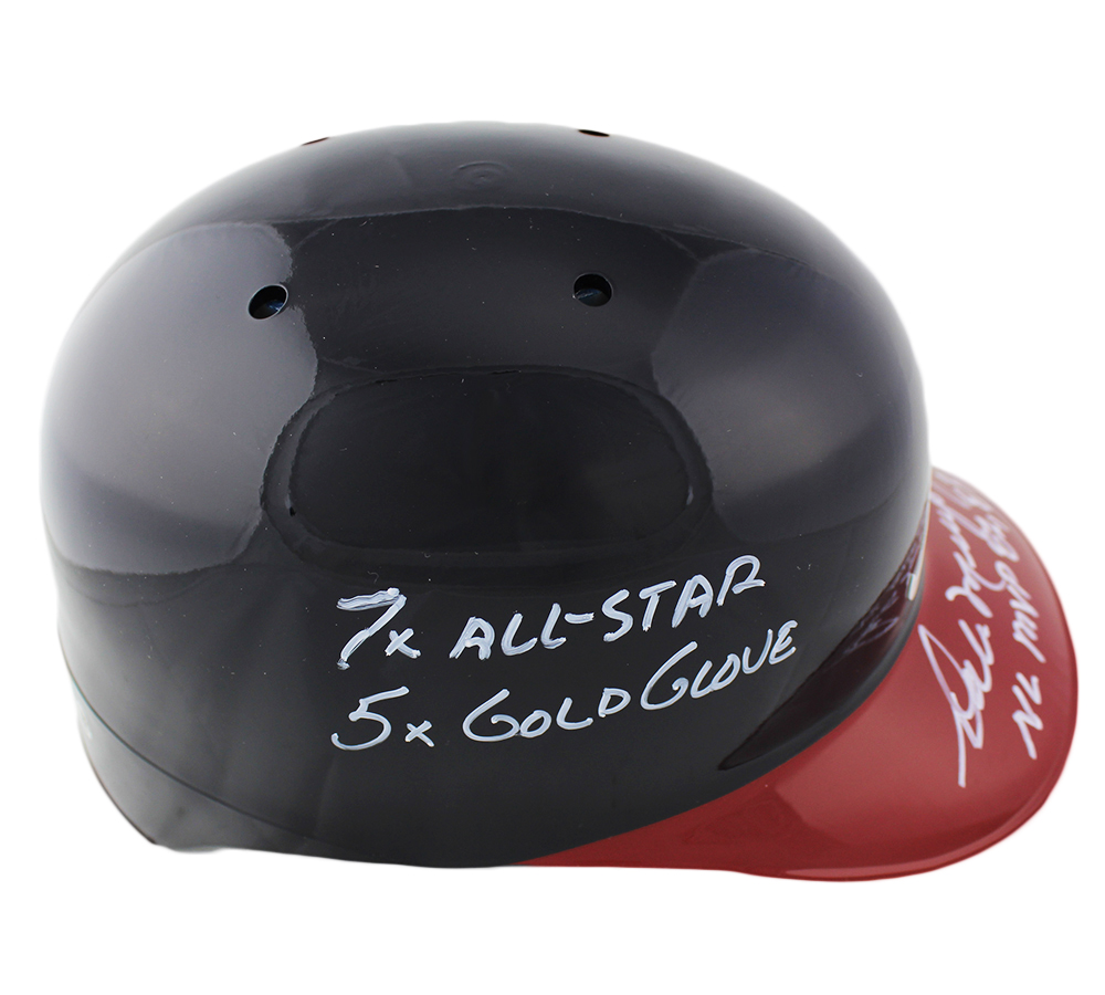 Dale Murphy Signed Atlanta Braves Rawlings Authentic MLB Batting Helmet with Career Stats Inscription - Limited Edition 333 - Image 4