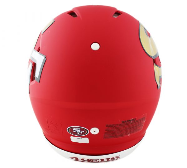 George Kittle Signed San Francisco 49ers Speed Authentic AMP NFL Helmet - Image 2