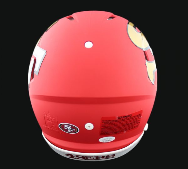 Frank Gore Signed San Francisco 49ers Speed Authentic AMP NFL Helmet - Image 2