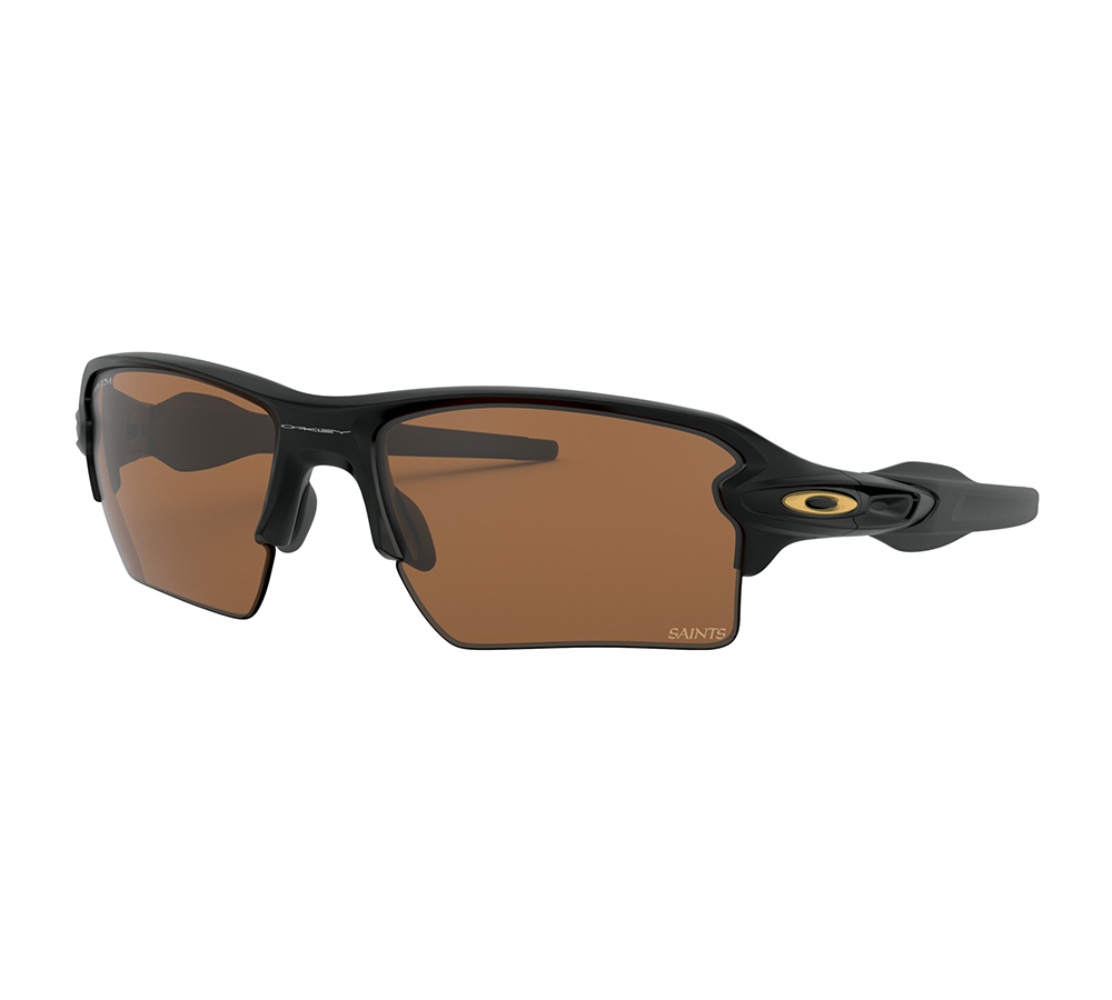 Oakley New Orleans Saints FlakĀ® 2.0 XL Official NFL Sunglasses