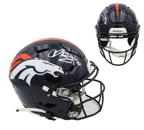 Champ Bailey Signed Denver Broncos Speed Flex Authentic NFL Helmet
