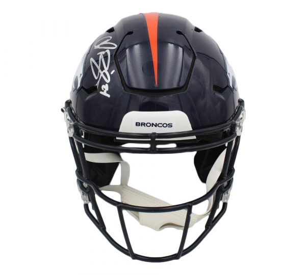 Champ Bailey Signed Denver Broncos Speed Flex Authentic NFL Helmet - Image 3