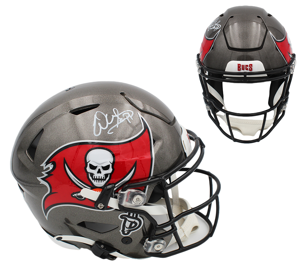 Warren Sapp Signed Tampa Bay Buccaneers Speed Flex Authentic NFL Helmet