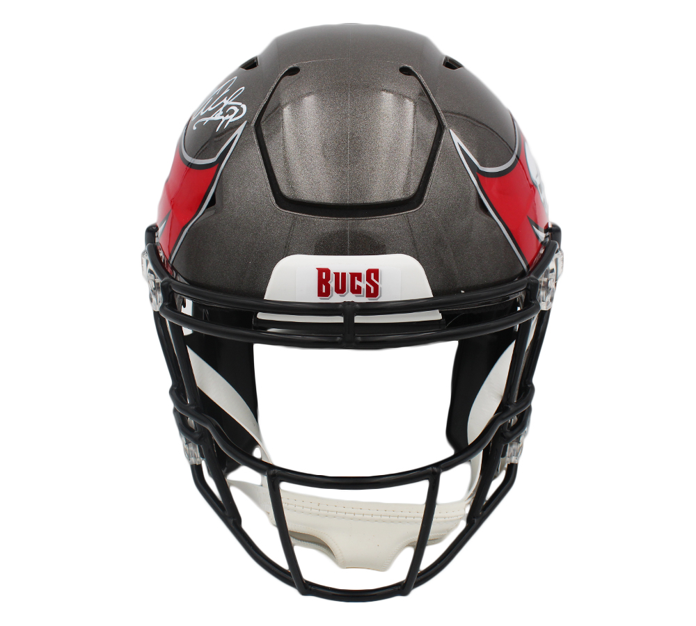 Warren Sapp Signed Tampa Bay Buccaneers Speed Flex Authentic NFL Helmet - Image 3