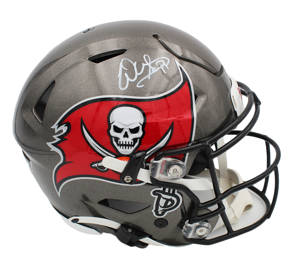 Warren Sapp Signed Tampa Bay Buccaneers Speed Flex Authentic NFL Helmet - Image 2