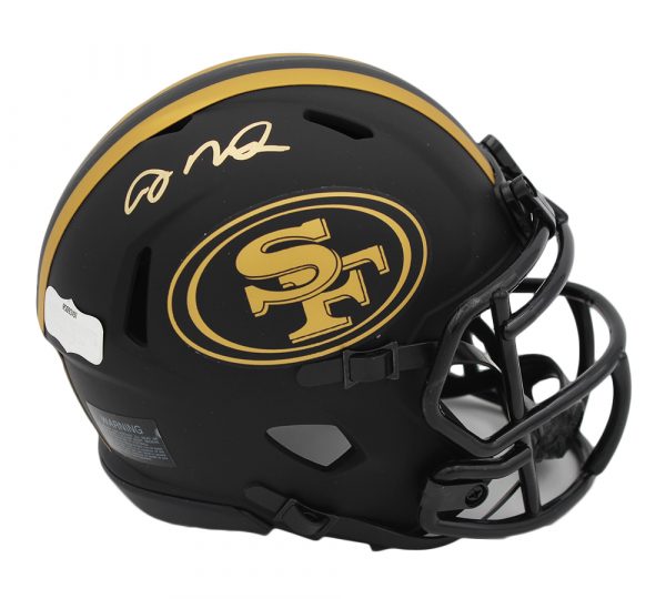 Joe Montana Signed San Francisco 49ers Speed Eclipse NFL Mini Helmet