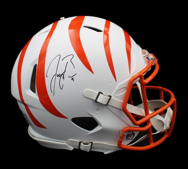 Joe Burrow Signed Cincinnati Bengals Speed Authentic White Matte NFL Helmet