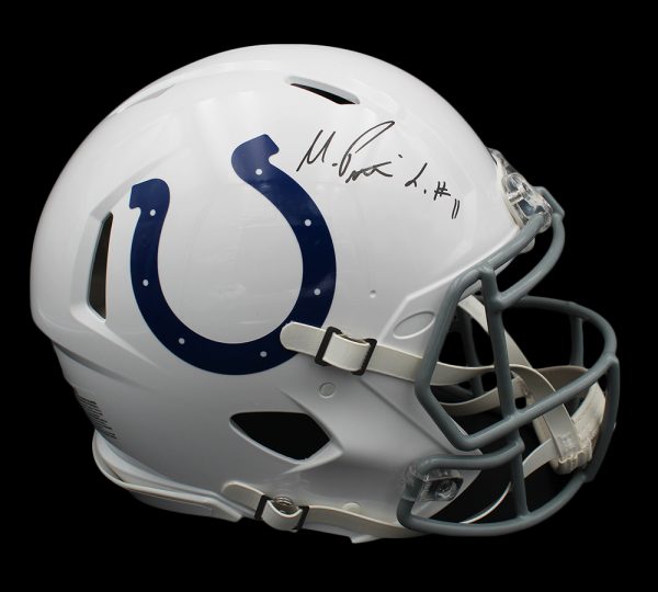 Michael Pittman Jr Signed Indianapolis Colts Speed Authentic NFL Helmet