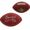 Carson Wentz Signed Philadelphia Eagles Wilson Authentic Stamped NFL Football