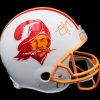 Steve Young Signed Tampa Bay Buccaneers Throwback Authentic White NFL Helmet