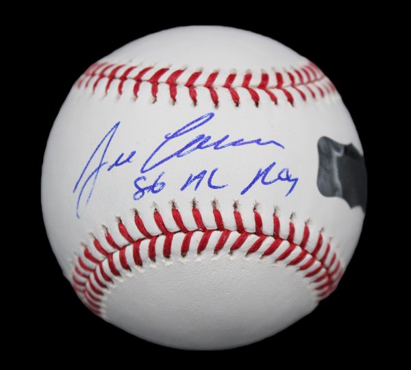 Jose Canseco Signed Oakland A's Rawlings Official Major League White MLB Baseball with "86 AL ROY" Inscription