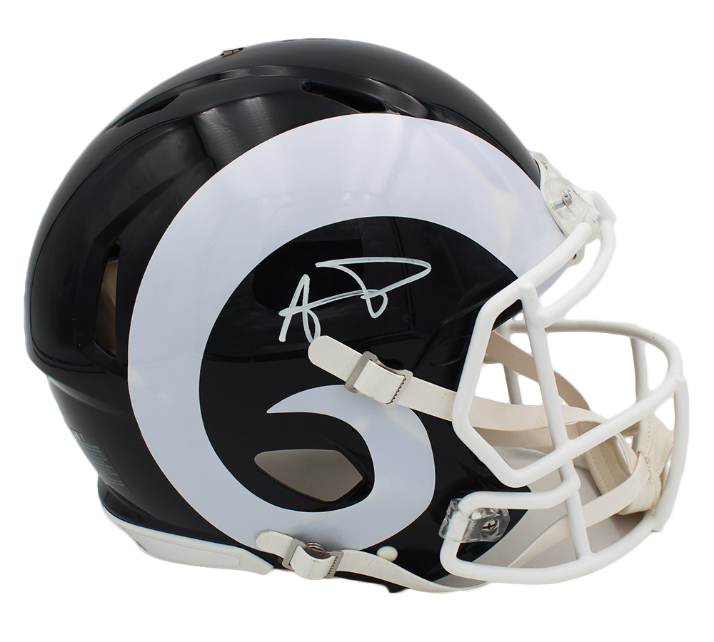 Aaron Donald Signed Los Angeles Rams Speed Authentic 2019 NFL Helmet