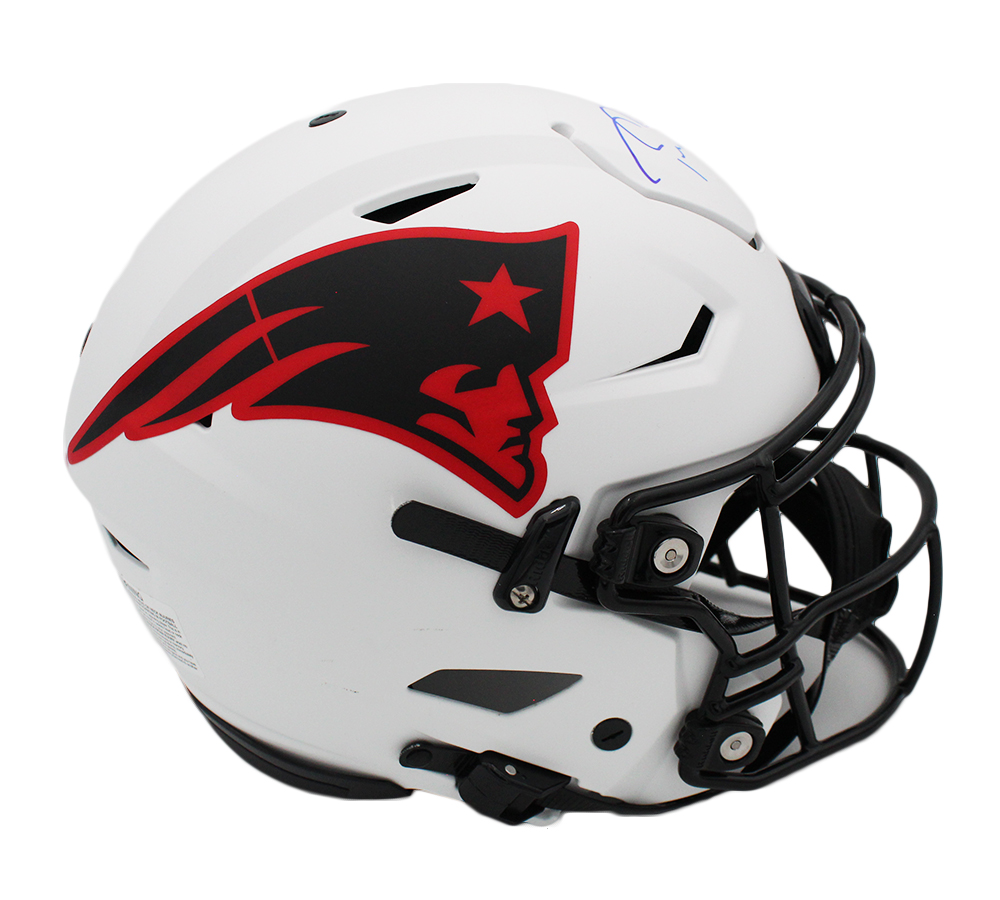 Tom Brady Signed New England Patriots Speed Flex Authentic Lunar NFL Helmet - Image 2