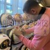 Nick Bosa Signed San Francisco 49ers Speed Authentic Lunar NFL Helmet - Image 2