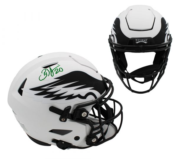 Brian Dawkins Signed Philadelphia Eagles Speed Flex Authentic Lunar NFL Helmet