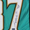 Keenan McCardell Jacksonville Jaguars Custom Teal Jersey With "10k Yds Club" Inscription - Image 2