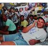 Brett Favre Signed Green Bay Packers Unframed 16x20 NFL Photo - Talking on Phone - with "Draft Day Call" Inscription LE 1 of 44