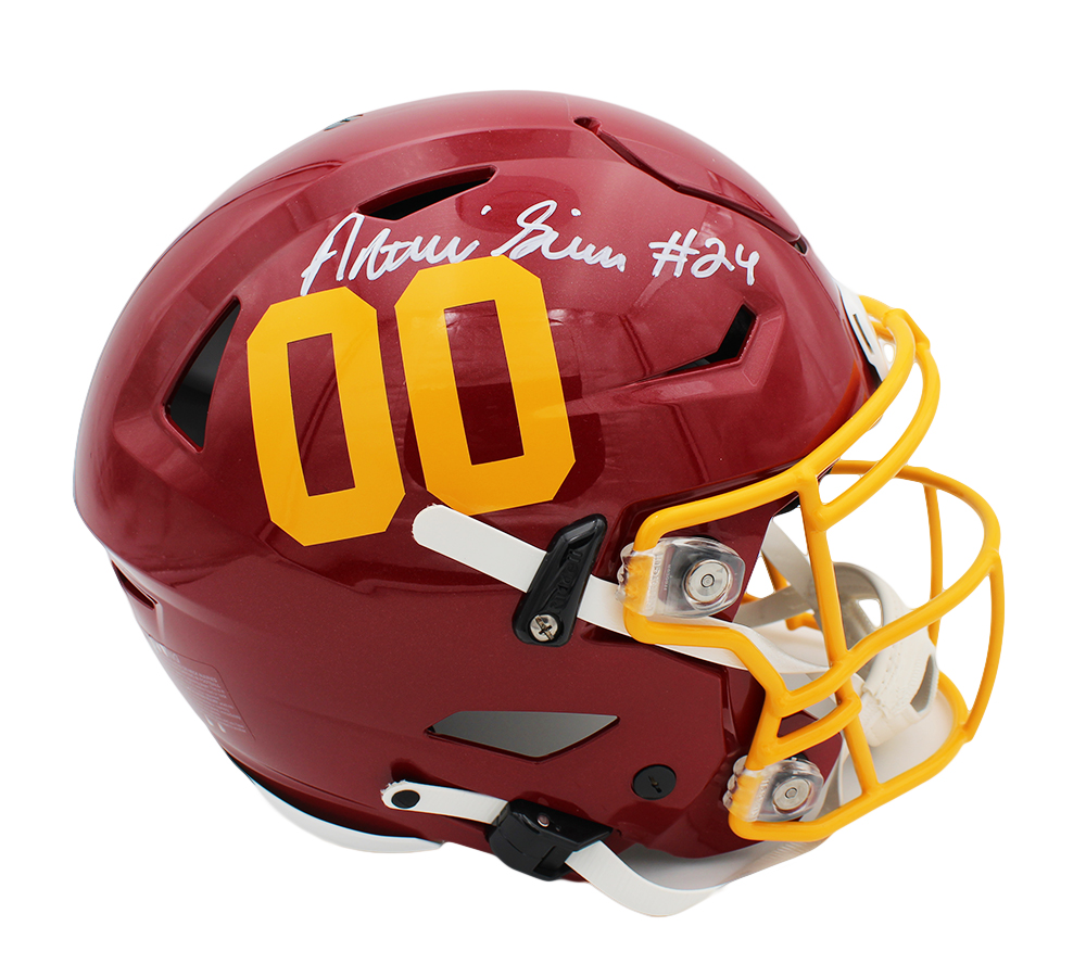 Antonio Gibson Signed Washington Football Team Speed Flex Authentic NFL Helmet - Image 2