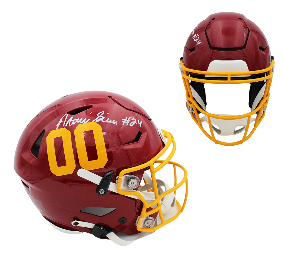 Antonio Gibson Signed Washington Football Team Speed Flex Authentic NFL Helmet