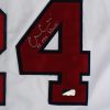 Evan Gattis Signed Atlanta Custom White Jersey with "El Oso Blanco" Inscription - Image 2