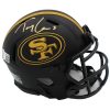 Trey Lance Signed San Francisco 49ers Speed Eclipse NFL Mini Helmet