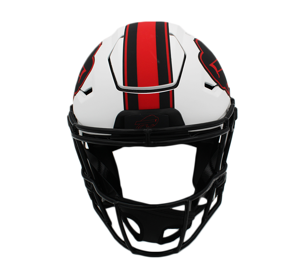 Jim Kelly Signed Buffalo Bills Speed Flex Authentic Lunar NFL Helmet - Image 4