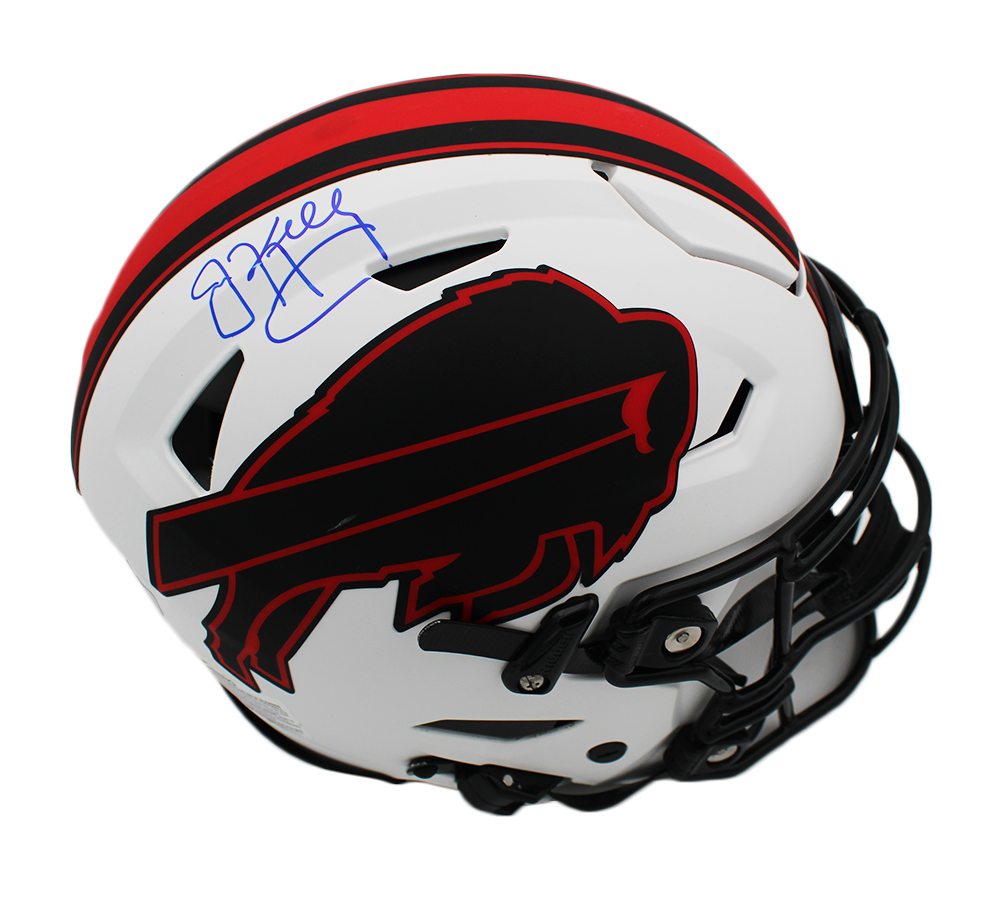 Jim Kelly Signed Buffalo Bills Speed Flex Authentic Lunar NFL Helmet - Image 2
