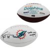 Ricky Williams Signed Miami Dolphins Embroidered White NFL Football with "Smoke Weed Everyday!" Inscription