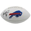 Mario Williams Signed Buffalo Bills Embroidered White NFL Football - Image 2