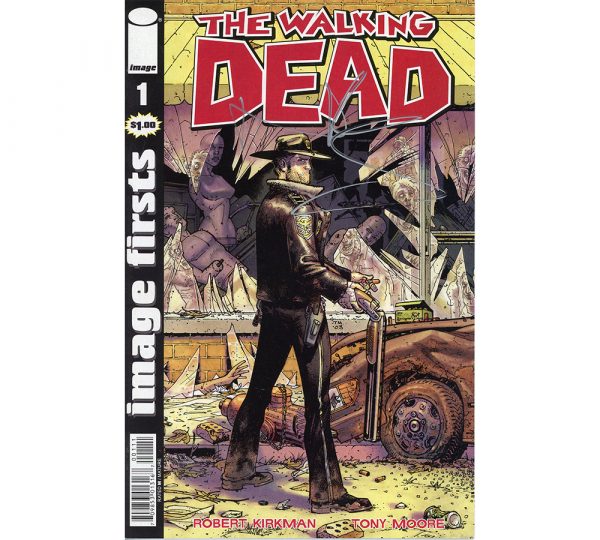 Norman Reedus Signed The Walking Dead #1 Reprint Comic