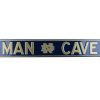 Notre Dame Fighting Irish Man Cave Officially Licensed Authentic Steel 36x6 Navy Blue & Gold NCAA Street Sign - Image 2