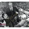 Jerry Kramer Signed Green Bay Packers Unframed 8x10 NFL Photo - Lombardi & Players with "HOF 2018" Inscription