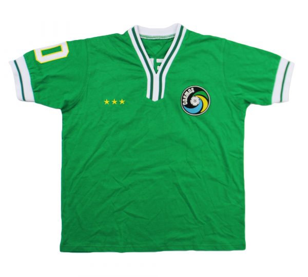 Pele Signed Brazil Authentic Green Jersey - Image 3