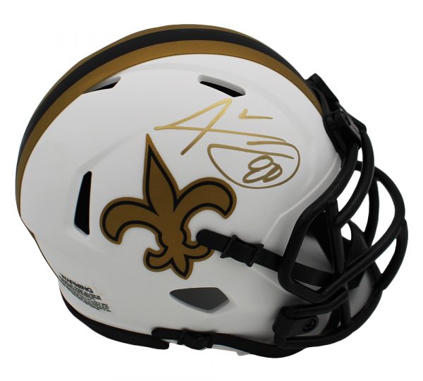 Jarvis Landry Signed New Orleans Saints Speed Lunar NFL Mini Helmet