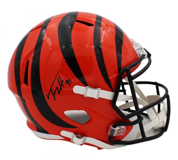Trey Hendrickson Signed Cincinnati Bengals Speed Full Size NFL Helmet