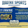 Brett Favre Signed Green Bay Custom Green Jersey With "HOF 16" Inscription - Image 4