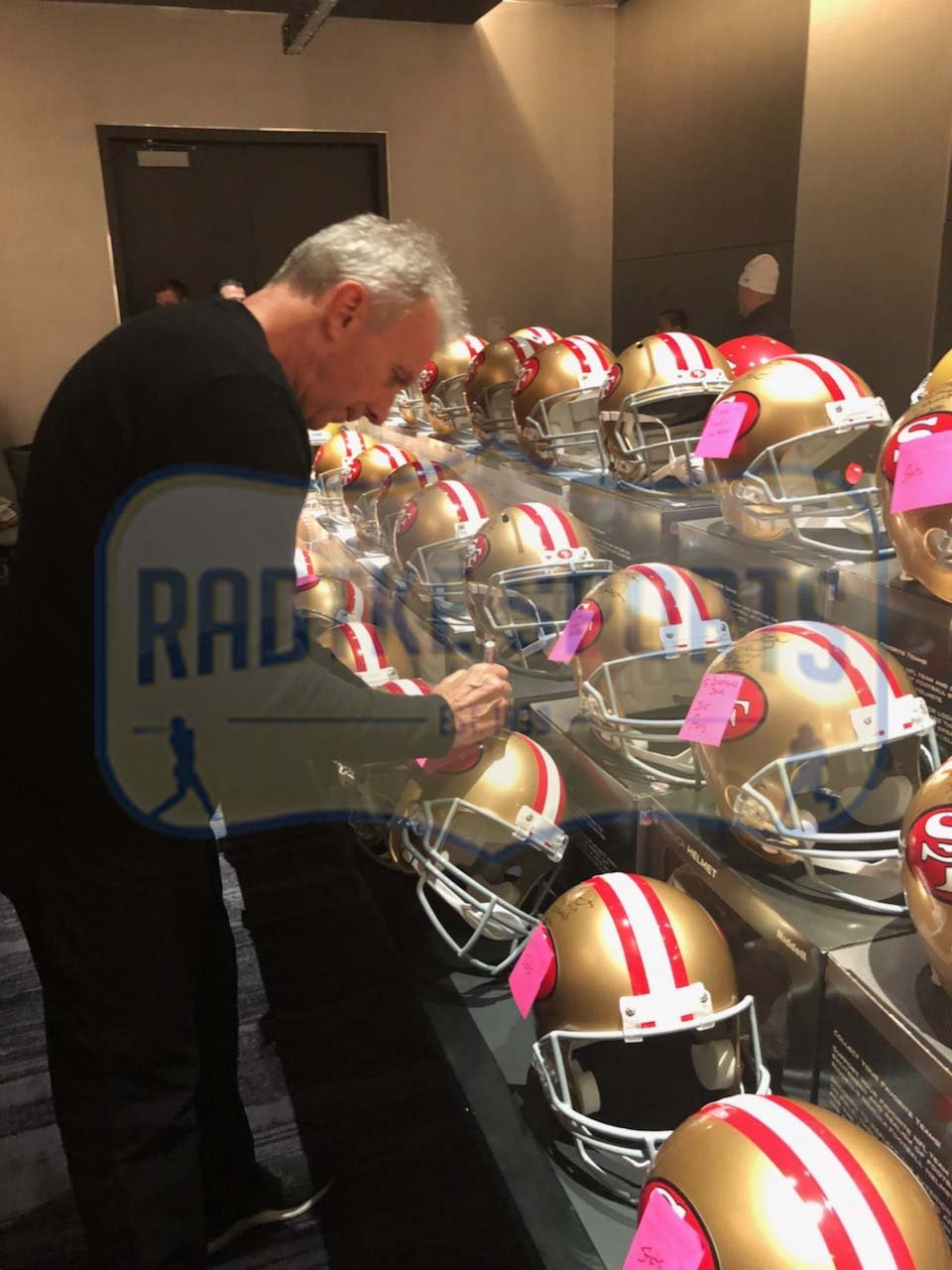 Joe Montana Signed San Francisco 49ers Throwback Authentic NFL Helmet - Image 2