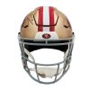 Steve Young, Joe Montana and Jimmy Garoppolo Signed San Francisco 49ers Speed Flex Authentic NFL Helmet - Image 5