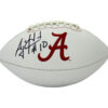 AJ McCarron Signed Alabama Crimson Tide Embroidered Logo Football