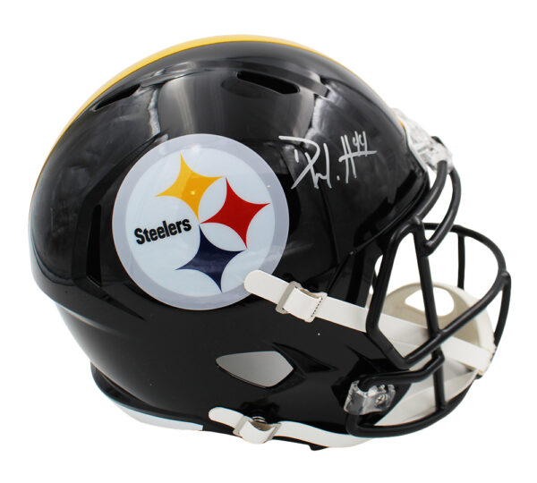 Derek Watt Signed Pittsburgh Steelers Speed Full Size NFL Helmet