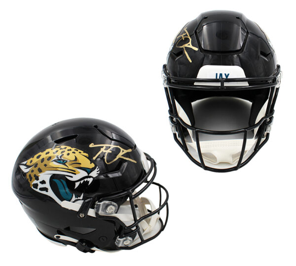 Trevor Lawrence Signed Jacksonville Jaguars Speed Flex Authentic NFL Helmet